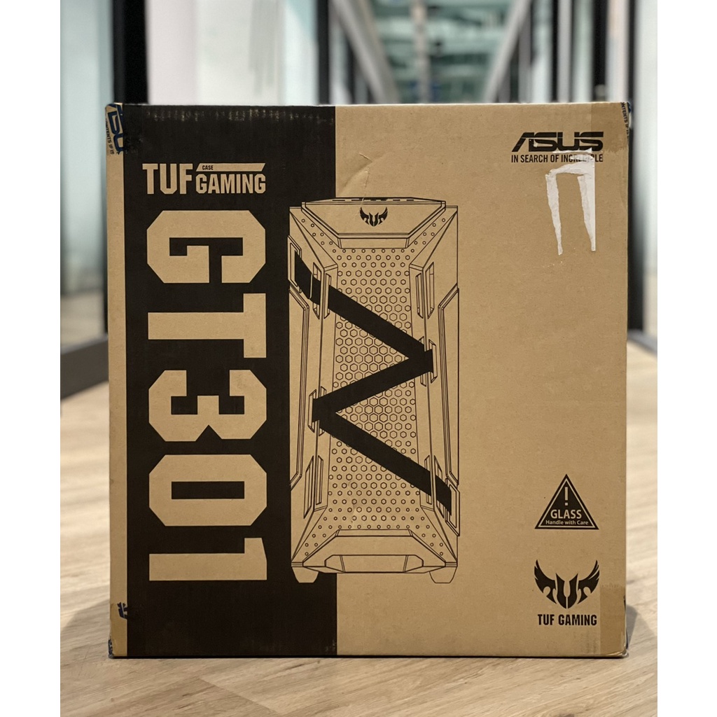 【全新現貨】ASUS華碩 TUF Gaming GT301 強化玻璃側板 RGB風扇 ATX 中塔緊湊型機殼