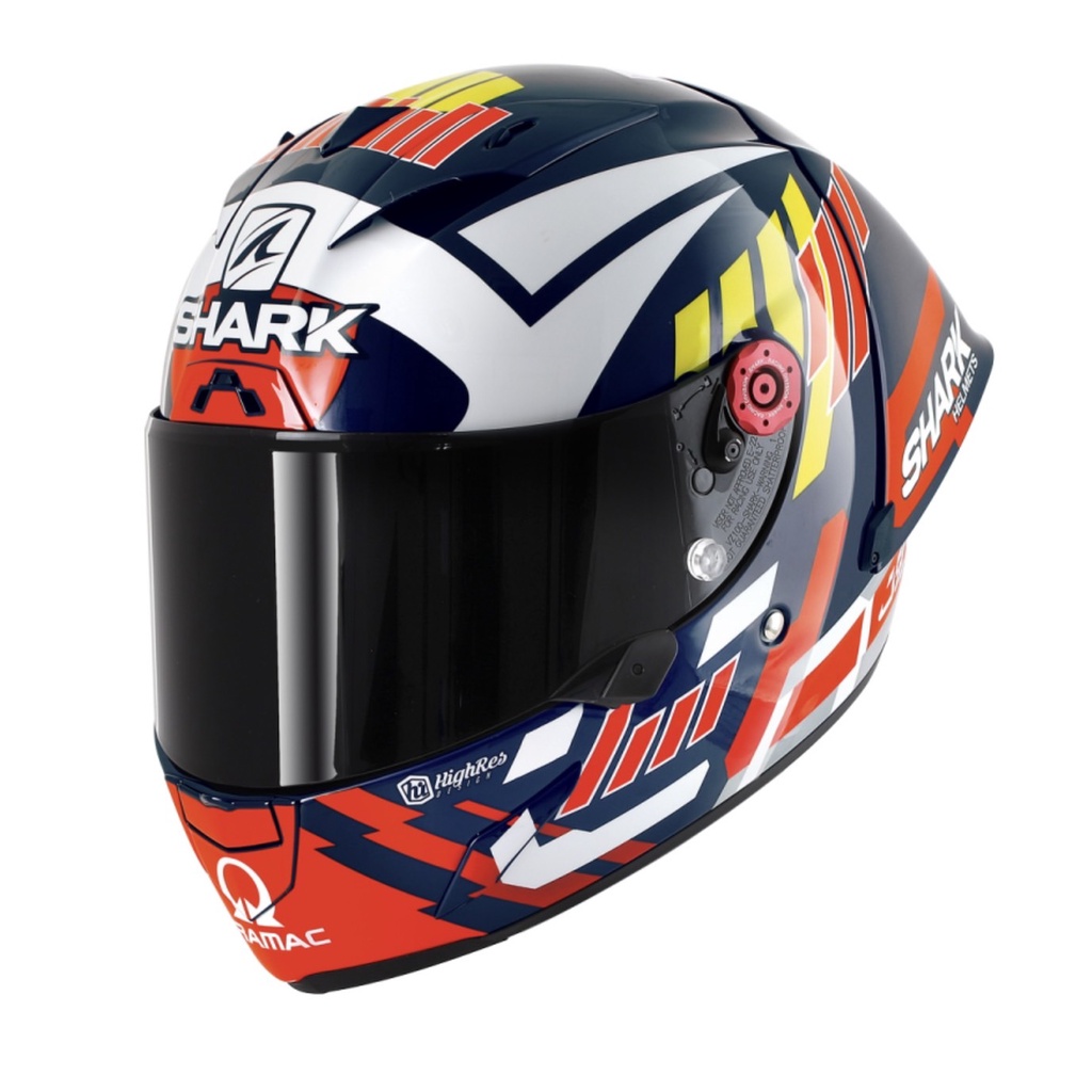 威盛重車人身部品 SHARK Race-R Pro GP ZARCO 選手大鴨尾 頂級 彩繪 全罩安全帽
