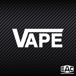 Smile Babe VAPE電子煙蒸汽大寫潮流鏤空汽車貼紙反光後窗改裝拉花HF車身貼