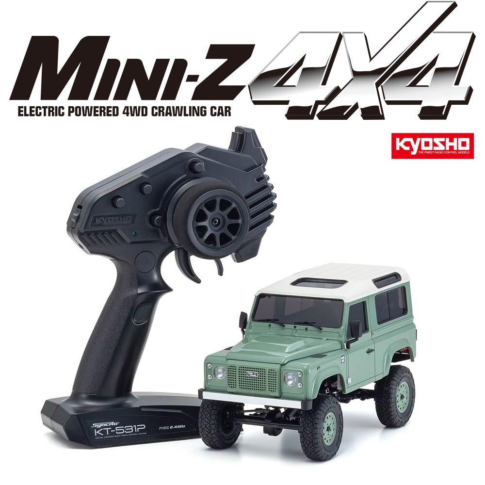 【KYOSHO 京商】32527GR MINI-Z 4×4 Series Land Rover Defender 90