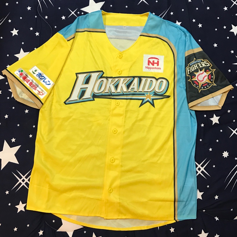日本職棒npb 北海道火腿鬥士隊we Love Hokkaido 紀念球衣大谷翔平中田翔中島卓也熱昇華版 蝦皮購物
