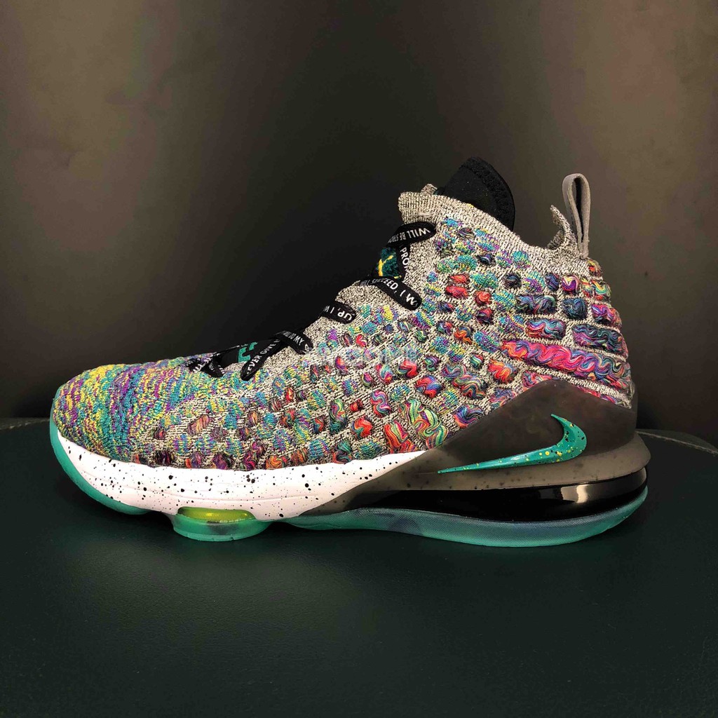 [歐鉉]NIKE LEBRON XVII LJFF GS 編織 氣墊 籃球鞋 女鞋 CW2761-300