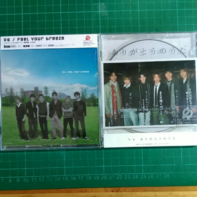 二手cd V6 Feel Your Breeze One 感謝之歌日版初回 蝦皮購物