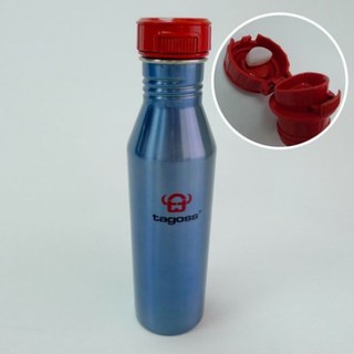 《奶娃雜貨店 》德國 不鏽鋼 按鍵式運動瓶 tagoss 冷水瓶 SP-1207