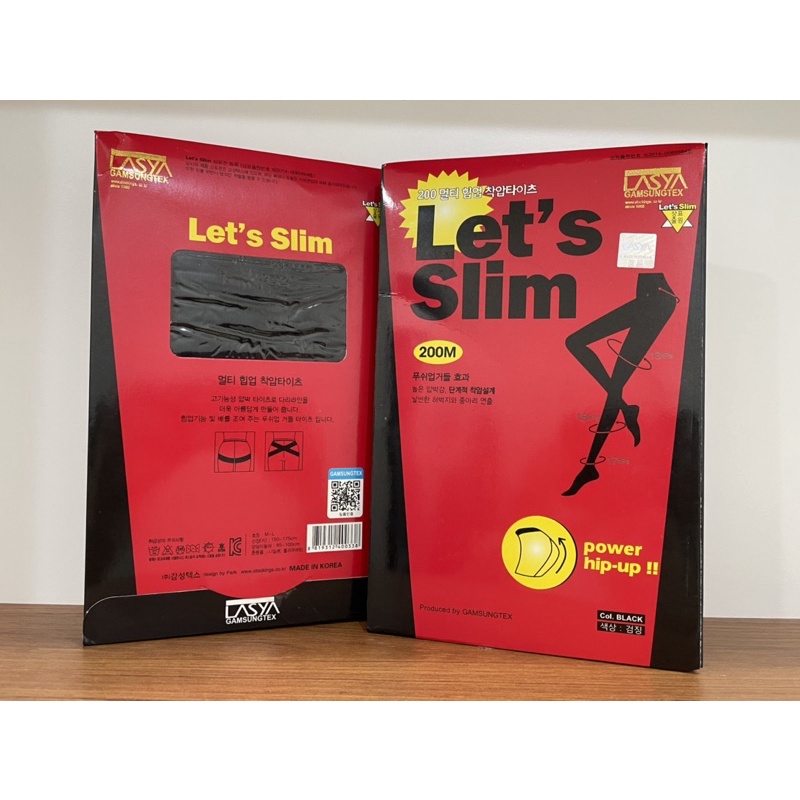 韓國GAMSUNGTEX 瘦腿襪-第二代 Lasya Let's Slim Season II