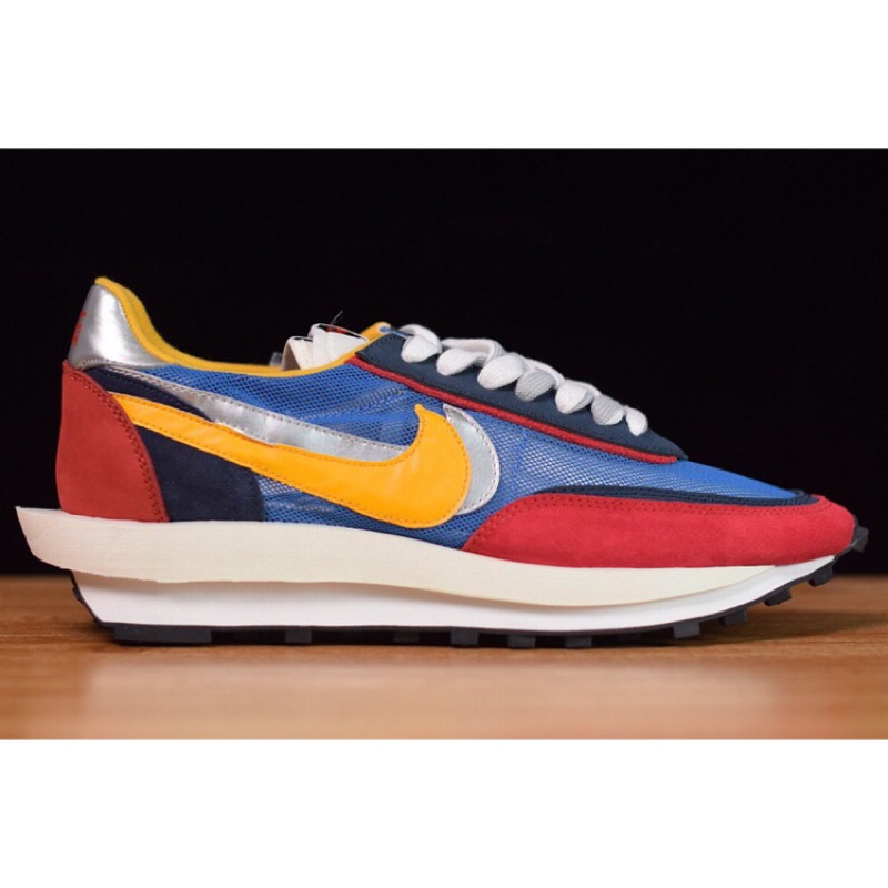 ld waffle sacai blue multi