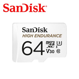 SanDisk 高耐久度影片監控專用microSDXC UHS-1記憶卡 64GB 公司貨