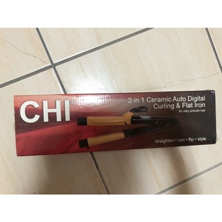CHI 捲髮直髮兩用 陶瓷 電棒捲 平板燙整髮器 國際知名品牌