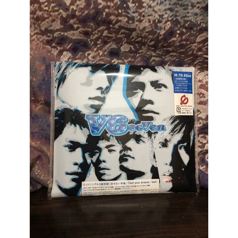 日本原版全新v6 Seven 特典初回盤專輯傑尼斯男團 蝦皮購物