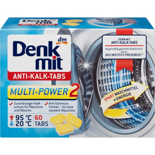 德國 dm Denkmit 洗衣機清潔去汙消毒錠