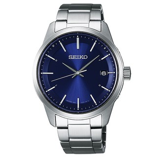 SEIKO Spirit 簡約時尚萬年曆太陽能電波腕錶 7B24-0BJ0B SBTM231J)SK006