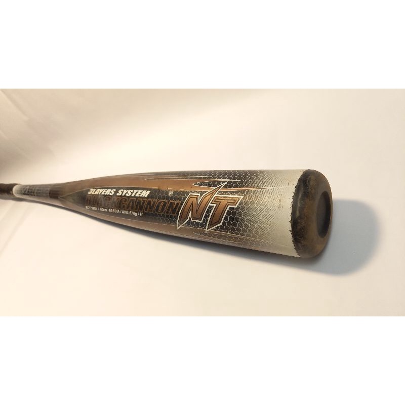 ZETT BLACKCANNON NT 少年碳纖維複合軟式球棒 80cm/570g/69.5mm