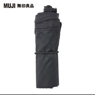 MUJI 無印良品滑翔傘布旅行分類可折收納袋黑色
