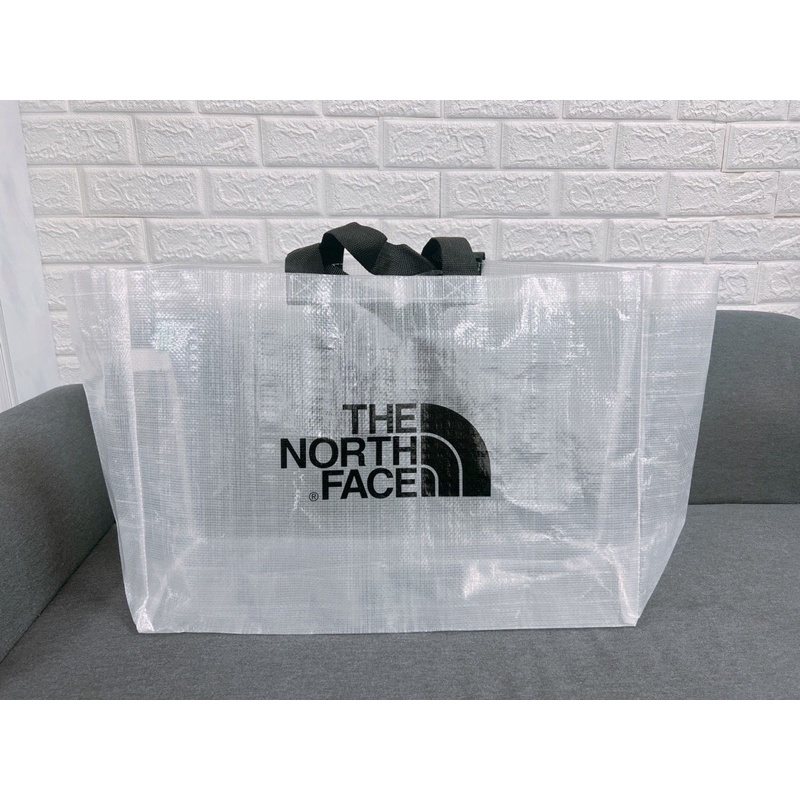‼️現貨😆韓國🇰🇷The North Face TNF 大容量透明環保袋/購物袋