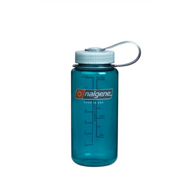 美國 Nalgene 寬口水壺 500cc -鱒魚綠