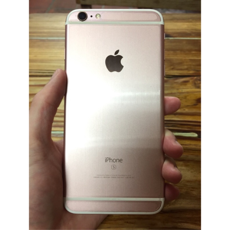 《出售》：I Phone 6s 5.5吋玫瑰金16G》9成新!(8900)