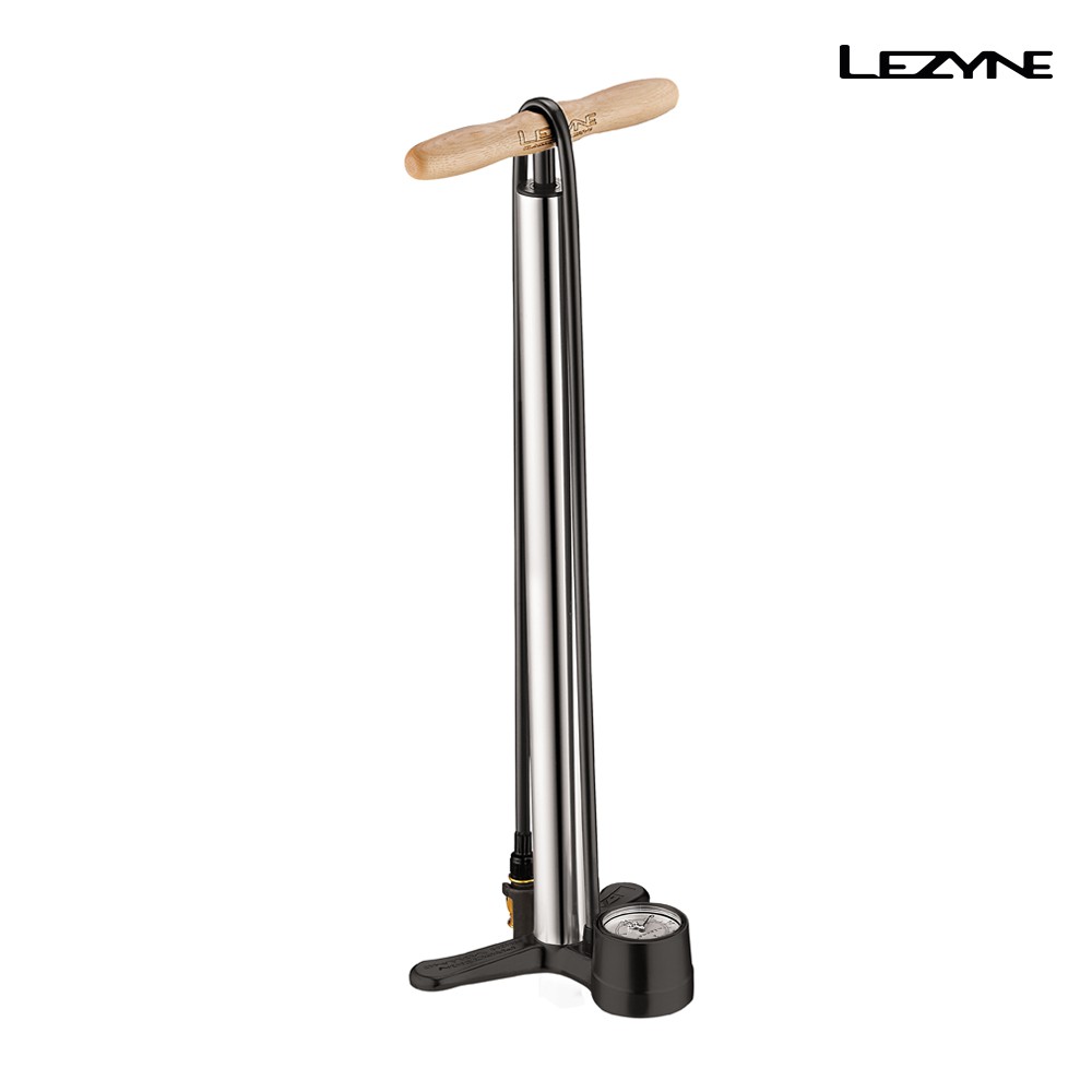 【LEZYNE】新式鋁木柄立式打氣筒 NEW ALLOY FLOOR DRIVE + ABS 1