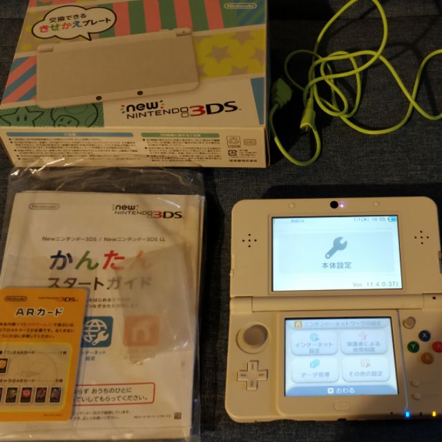 New 3ds 白色主機二手日文版日規機xl Ll 3dsll 可參考new3ds New3dsll 蝦皮購物