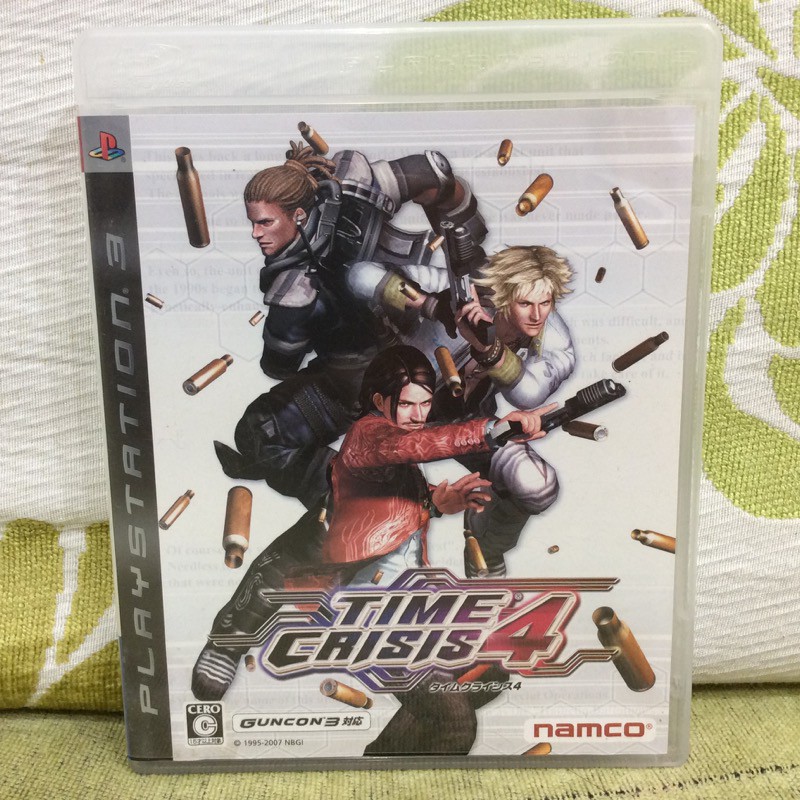 PS3 日版 火線危機4 TIME CRISIS4 支援光線槍 GUNCON3對應 大型機台 SONY