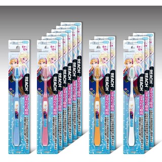 日本Reach麗奇兒童牙刷 牙膏 冰雪奇緣/迪士尼公主/玩具總動員/寶可夢/愛心牙刷 單支入 三支入