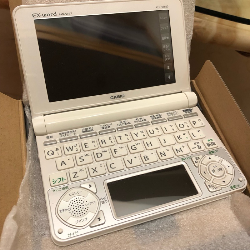 CASIO EX-word XD-N8600日文電子辭典 日文翻譯機 日本原裝購入 保存良好 歡迎提問