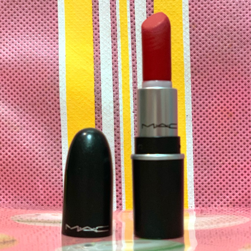 (二手)MAC mini子彈唇膏 ruby woo 九成新