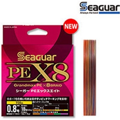 Seaguar PE X8 200米編織 五色線 200M 300M