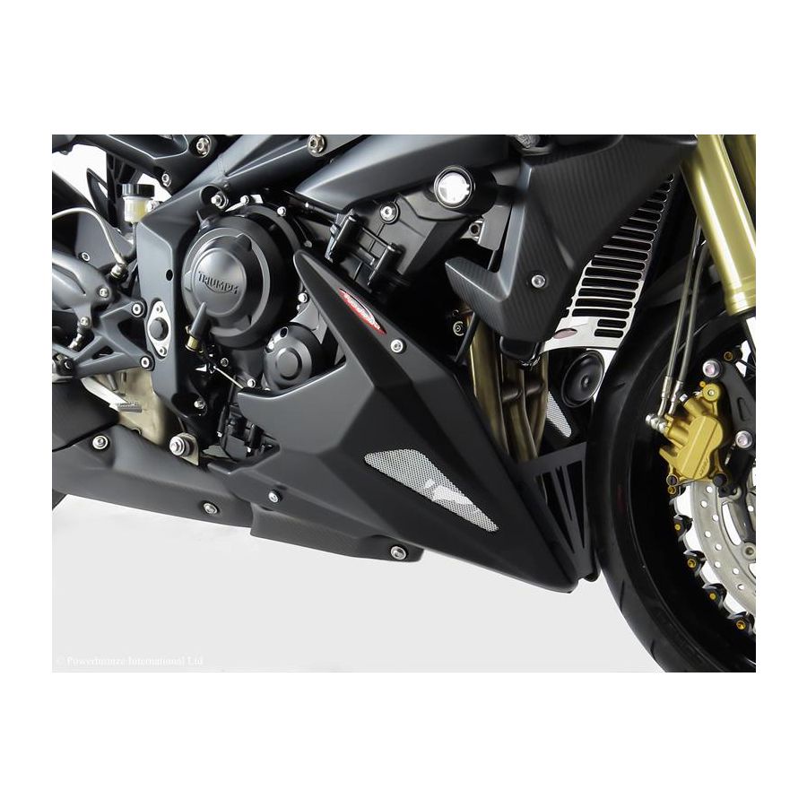 【Powerbronze】預訂 Street Triple 765RS 下導流 全罩式護弓 大燈護片 加長後土除 風鏡