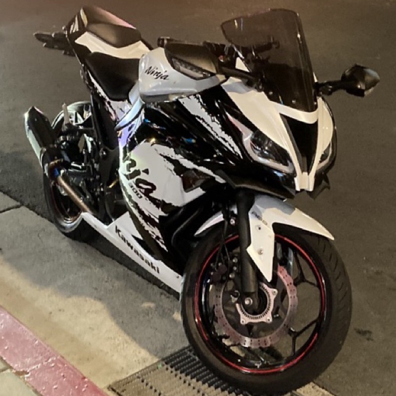 [H.S Moto]Ninja300 忍3 忍三百 改裝LED魚眼大燈總成（原廠線路直上）