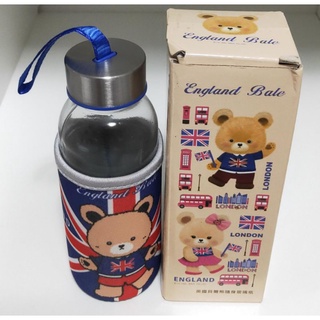 英國貝爾熊隨身玻璃瓶 容量300 ml