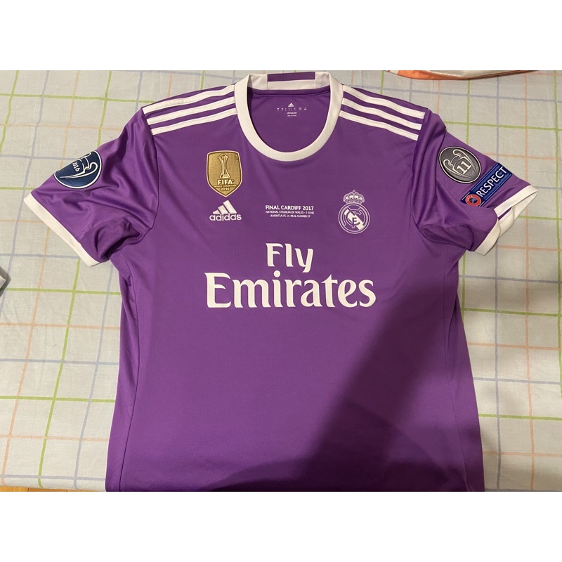 ［分享］Adidas Real Madrid 皇家馬德里 16/17 歐冠總決賽球衣 Ramos C羅 梅西