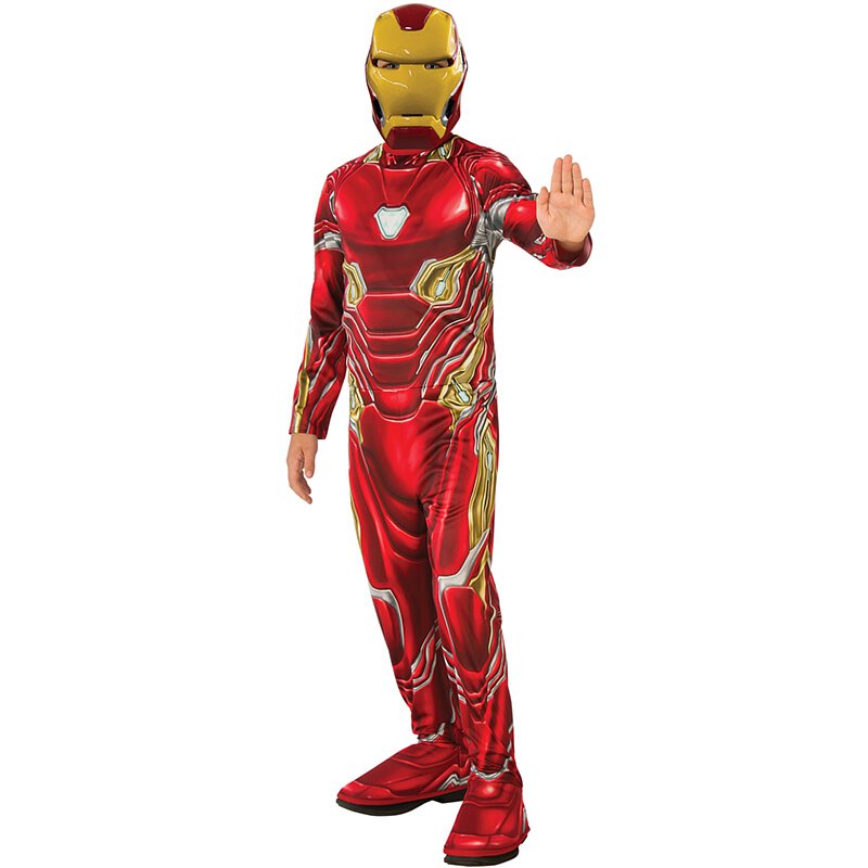 (卡司旗艦) 鋼鐵人 經典造型服S 迪士尼 Disney Iron Man 兒童 變裝 派對 生日 衣服 代理版
