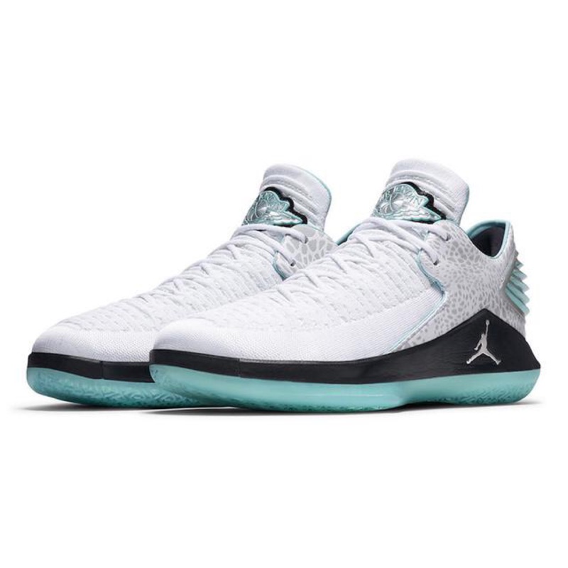 Air Jordan 32 Low “Jade”黑白綠 經典 運動籃球鞋