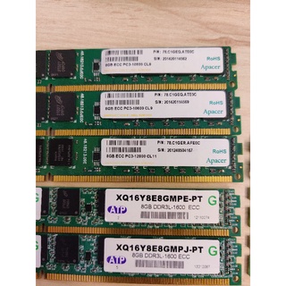 ECC 2G 4G 8G DDR3 Unigen Apacer kingston