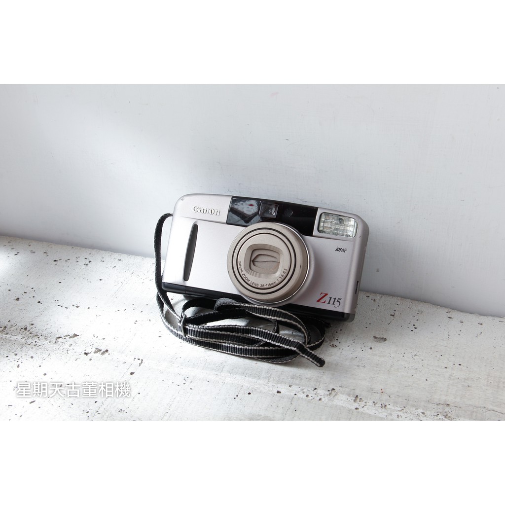 【星期天古董相機】Canon Z115 38-115mm f3.6-8.5 底片 傻瓜 相機