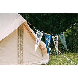 【綠色工場】Filter017 裝飾三角旗 軍風露營 露營美學 露營布置 掛布 露營裝飾