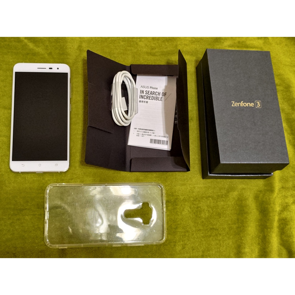 ASUS Zenfone 3 白色 ZE552KL Z012DA 5.5吋 4G 雙卡雙待 64G