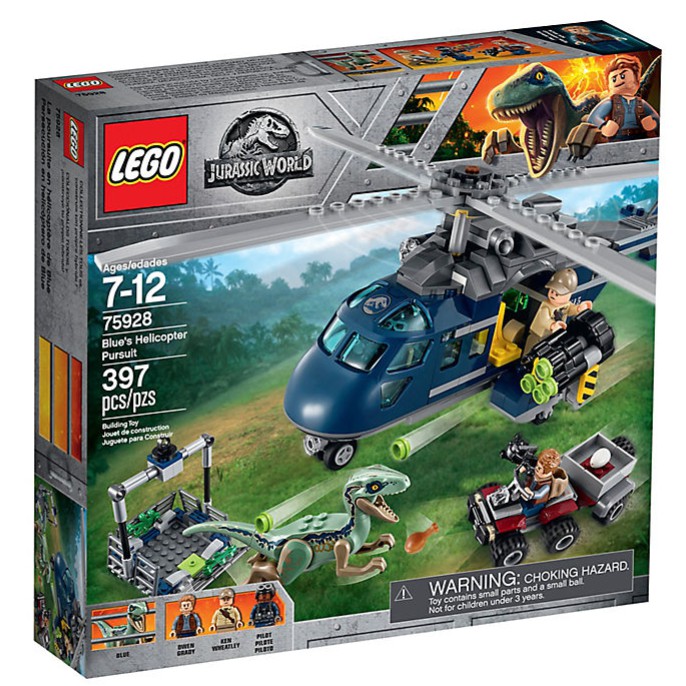 【ToyDreams】＜精選特價＞LEGO 侏儸紀公園 75928 Blue's Helicopter Pursuit