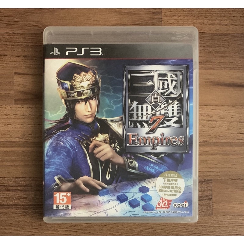 PS3 繁體中文版 真三國無雙7 帝王傳 Empires 正版遊戲片 原版光碟 二手片 SONY