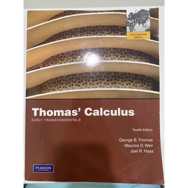 ［原文書］Thomas’ Calculus