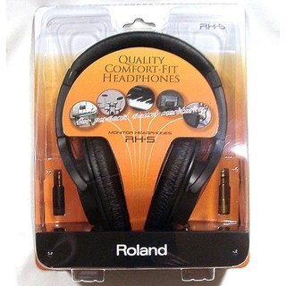 全新 ROLAND 高音質耳罩式耳機 RH-5 ∼電子琴耳機/電鋼琴耳機/電子鼓耳機/音響耳機