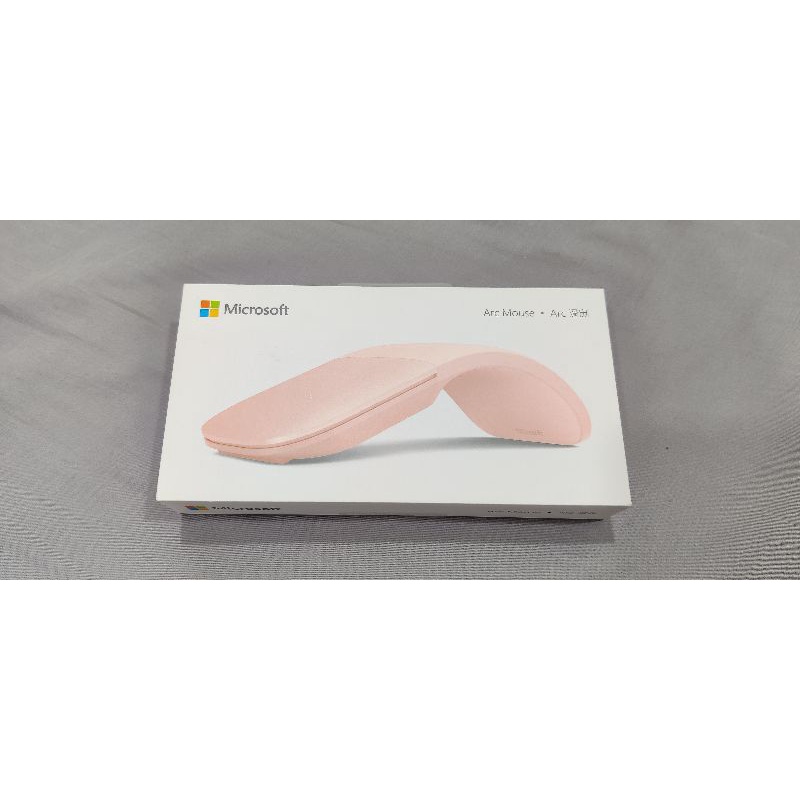 Microsoft Arc Mouse 滑鼠 粉色