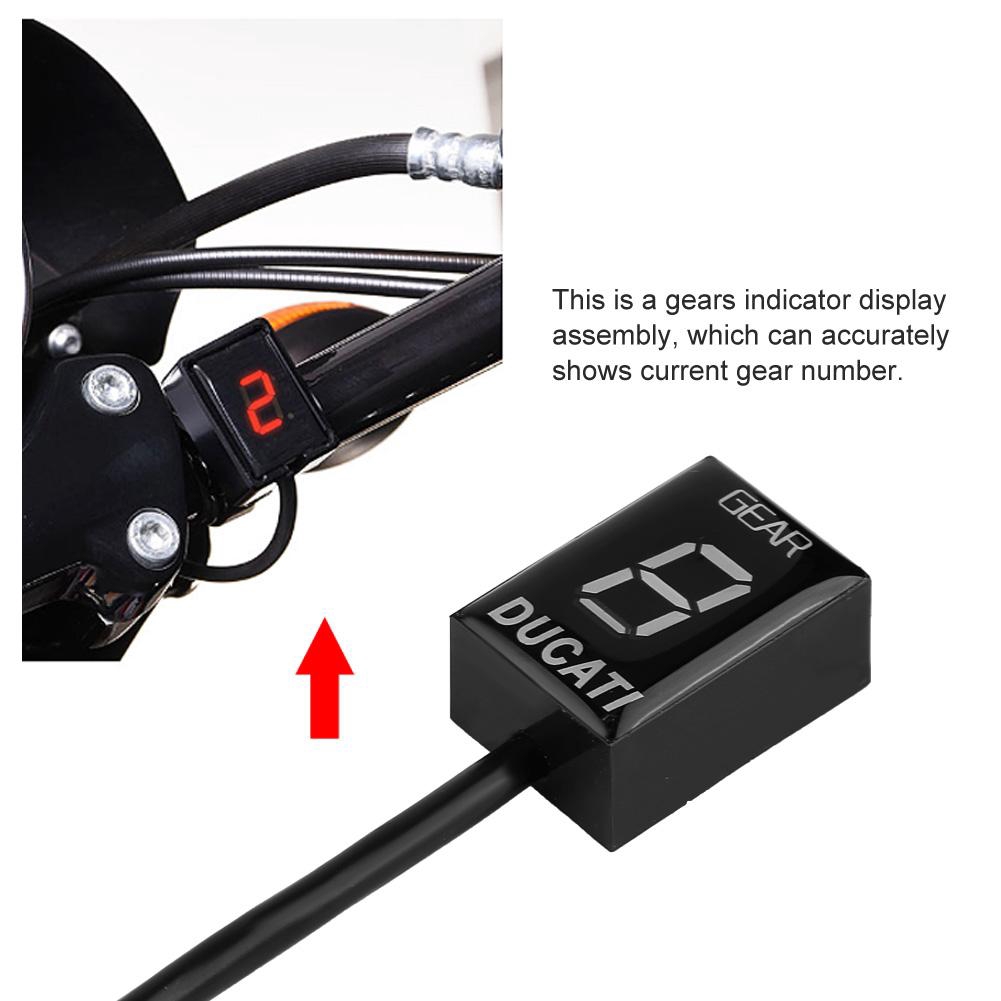 摩托車齒輪指示器安裝速度杜卡迪數字變速桿傳感器 蝦皮 Line購物