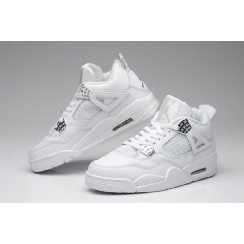 air jordan retro 4 all white