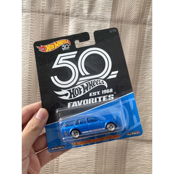 -傑卡玩具- Hotwheels 50週年 Datsun Bluebird 510 Wagon
