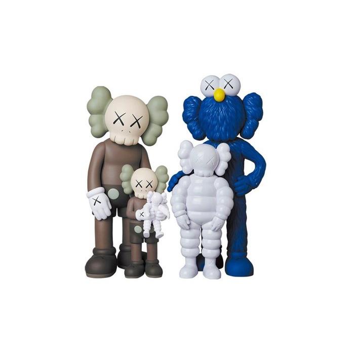 【紐約范特西】預購 現貨 KAWS FAMILY Figures 2色 KAWS005-BLU 公仔