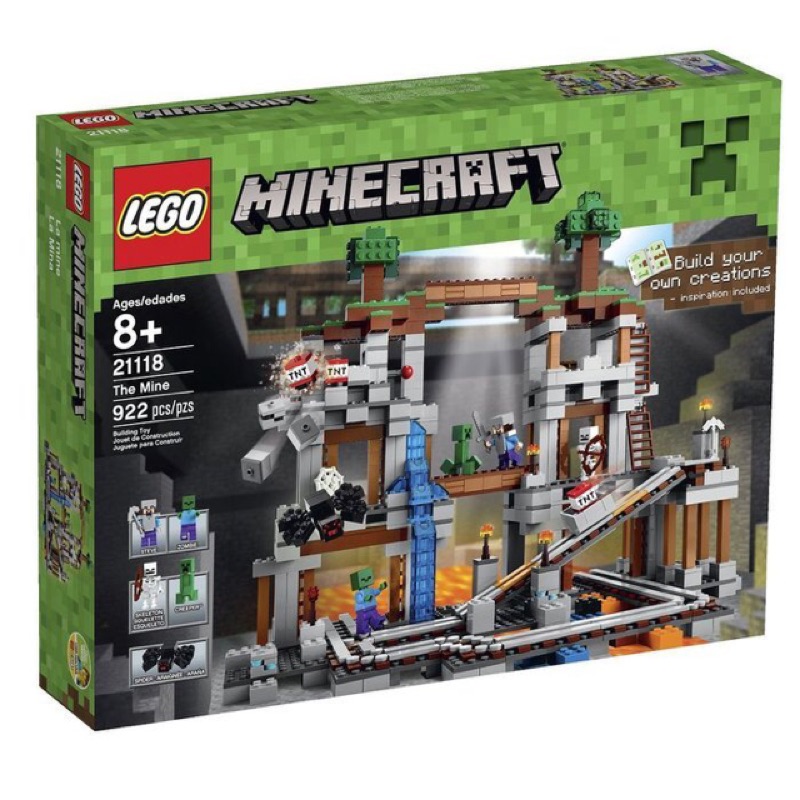 LEGO 樂高 21118 礦井礦場 Minecraft創世紀神