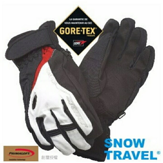 SONW TRAVEL 現貨 AR-62 白 德國頂級 GORE-TEX +PRIMALOFT 防水 滑雪 專業 手套