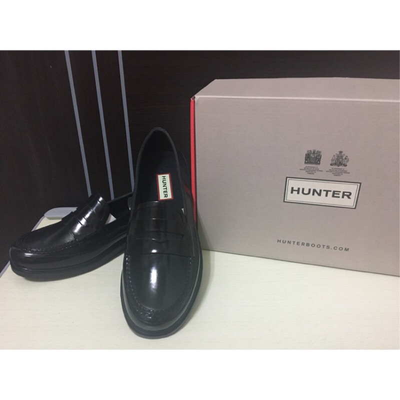 全新 Hunter Boots Penny Loafer 樂福鞋