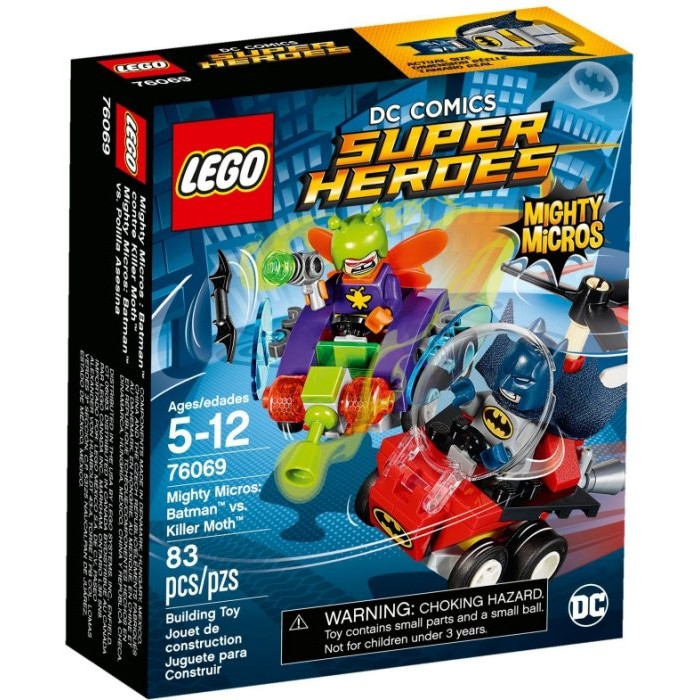 創意機器人  lego 76069	Mighty Micros: Batman? vs. Killer Moth?